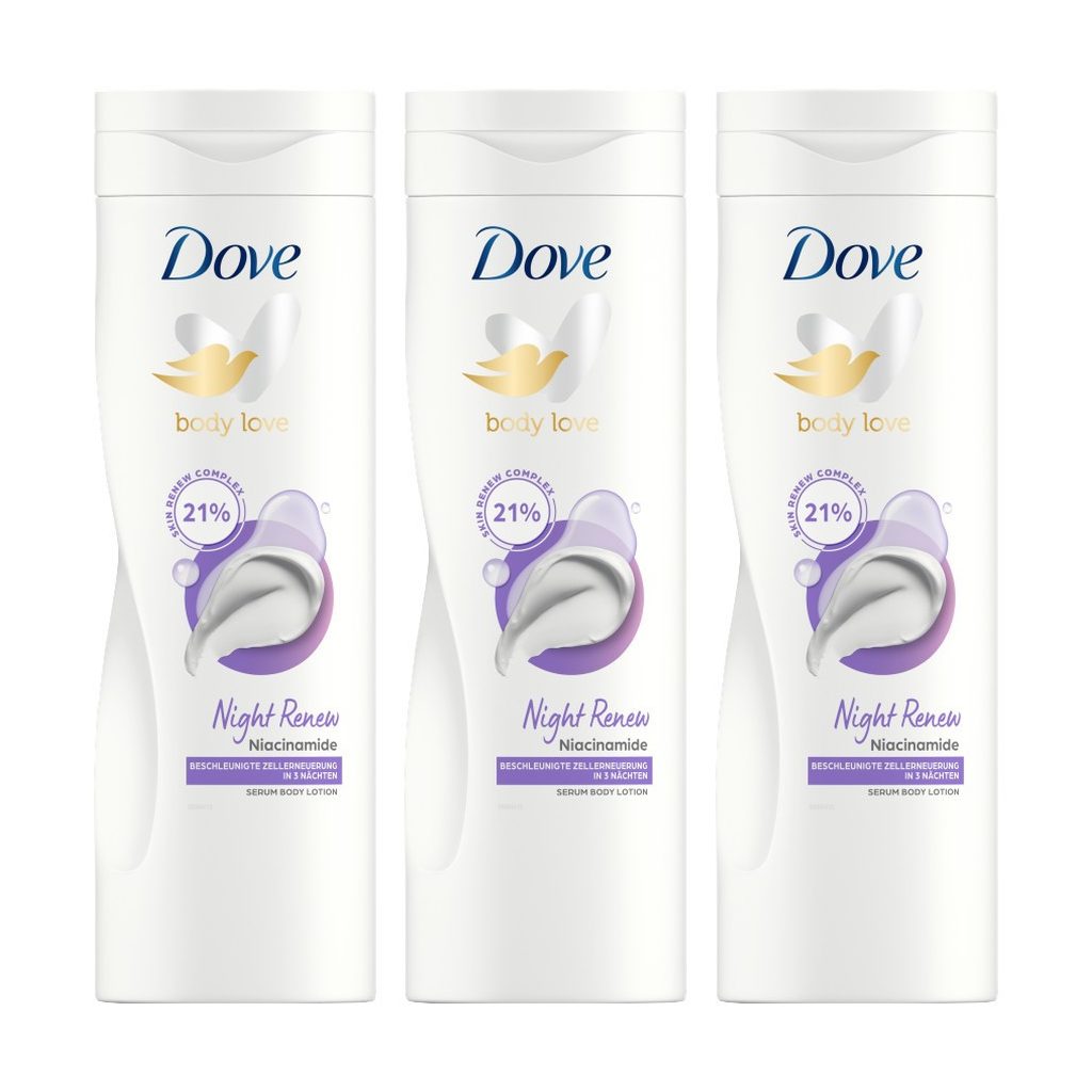 Dove Night Renew testápoló (3x400 ml)