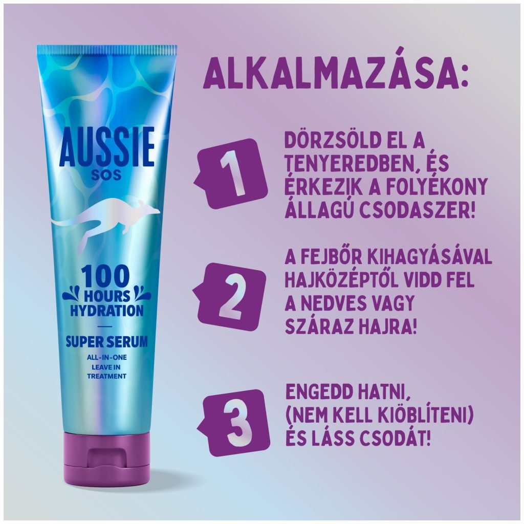 Aussie SOS Hydration hajpakolás (2x160 ml)