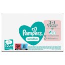 Pampers Sensitive nedves törlőkendő 2x12x52 db