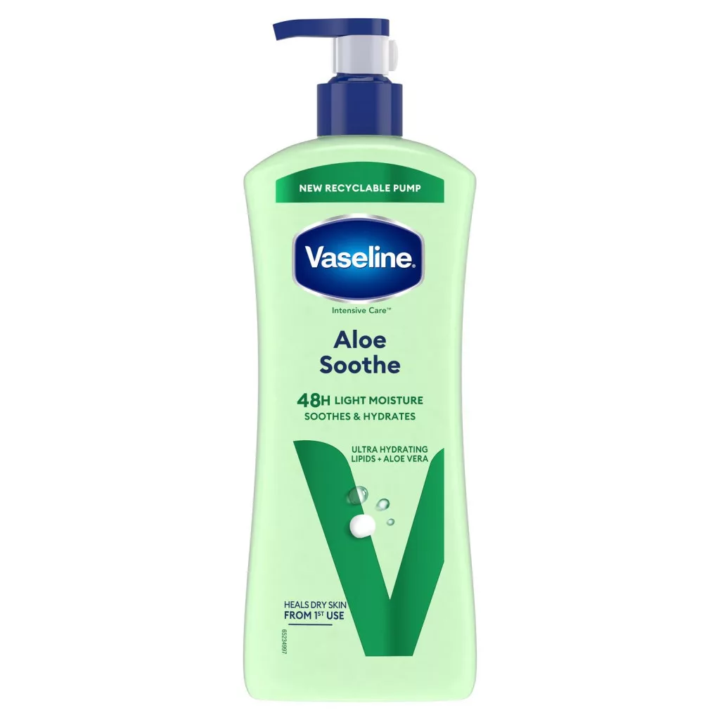 Vaseline Aloe Soothe testápoló (2x600 ml)