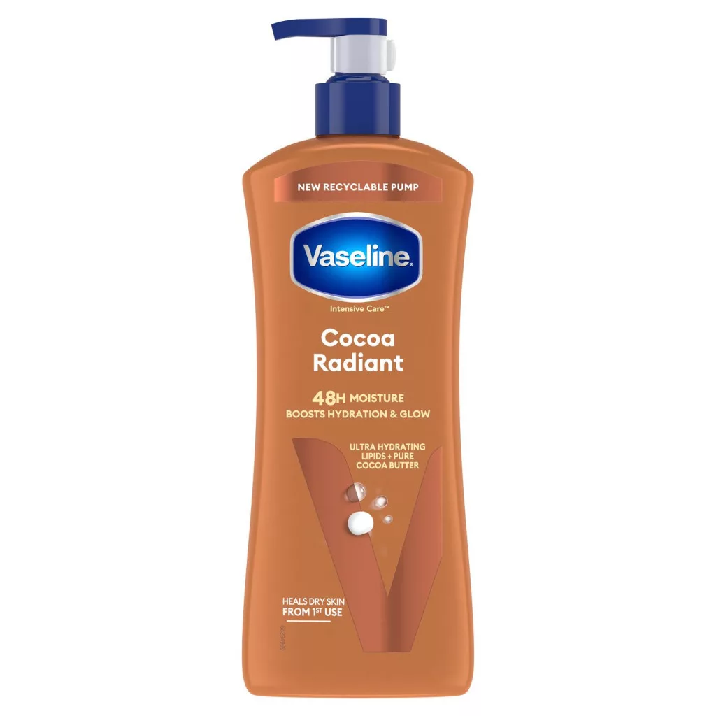 Vaseline Cocoa Radiant testápoló (2x600 ml)