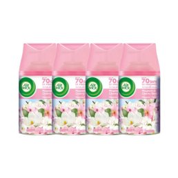   Air Wick Freshmatic Automata Légfrissítő spray utántöltő, Magnólia és cseresznyevirág (4x250 ml)