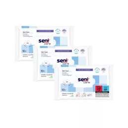 Seni Care nedves törlőkendő (3x10 db)