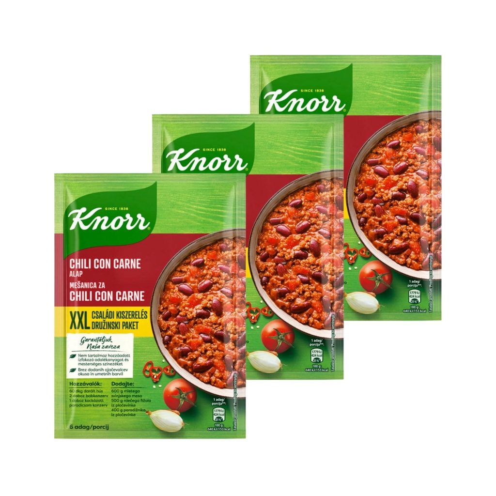 Knorr XXL Chili con Carne alap (3x75 g)