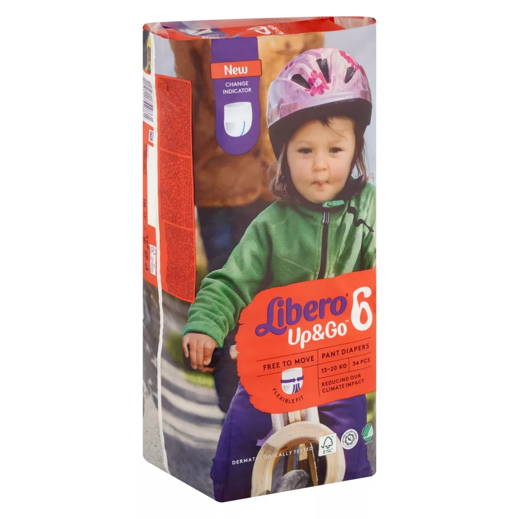Libero Up&Go 6 bugyipelenka, 13-20 kg, HAVI PELENKACSOMAG 136 db