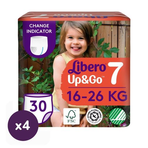 Libero Up&Go 7 bugyipelenka, 16-26 kg, HAVI PELENKACSOMAG 120 db