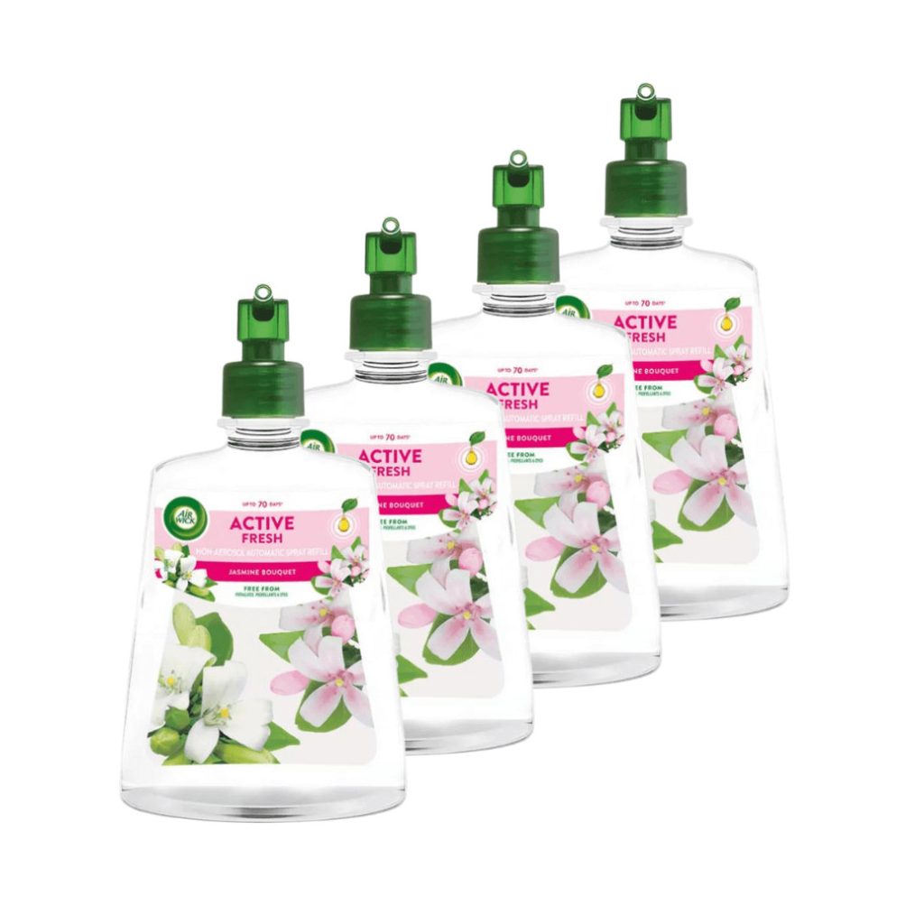 Air Wick Active Fresh utántöltő - Jázmin csokor (4 db)