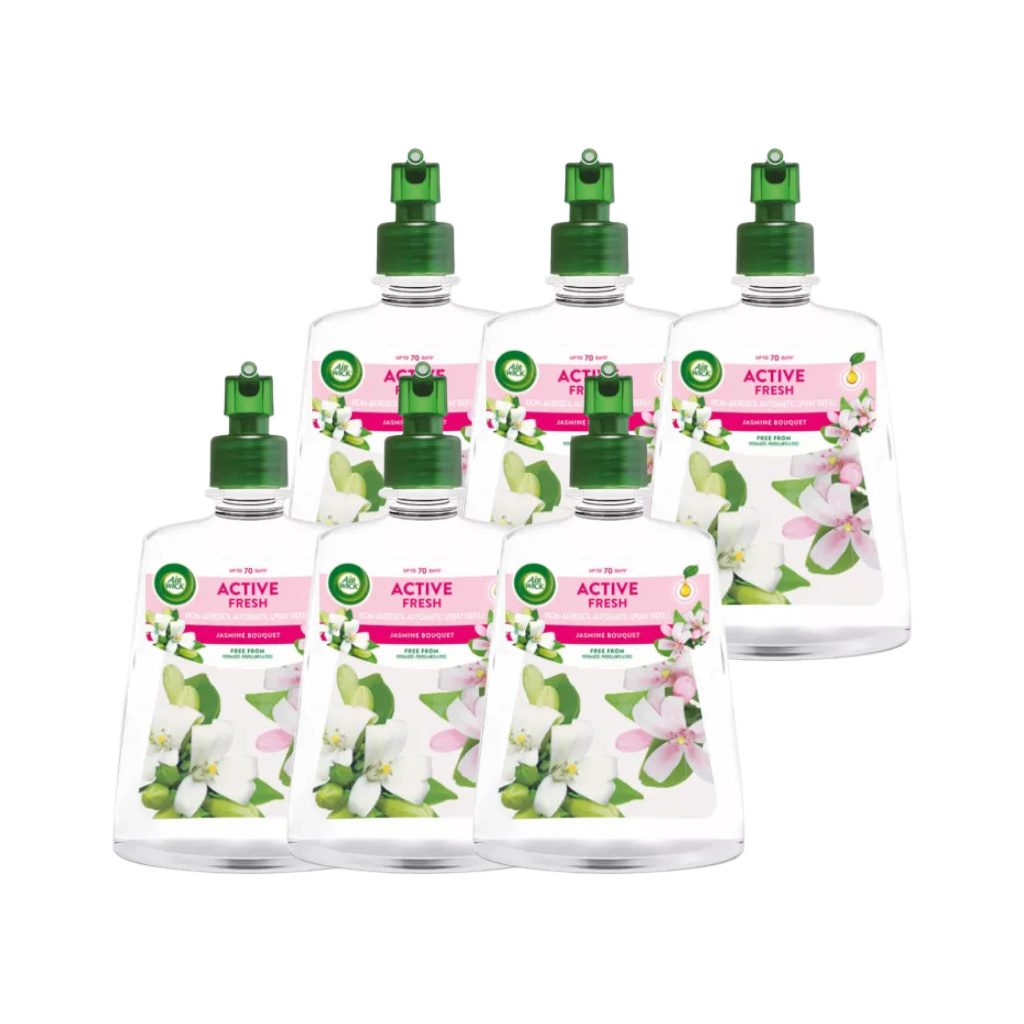Air Wick Active Fresh utántöltő - Jázmin csokor (6 db)