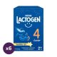 Nestlé Lactogen 4 Junior vaníliás tejalapú italpor vitaminokkal és ásványi anyagokkal 24 hó+ (6x500 g)
