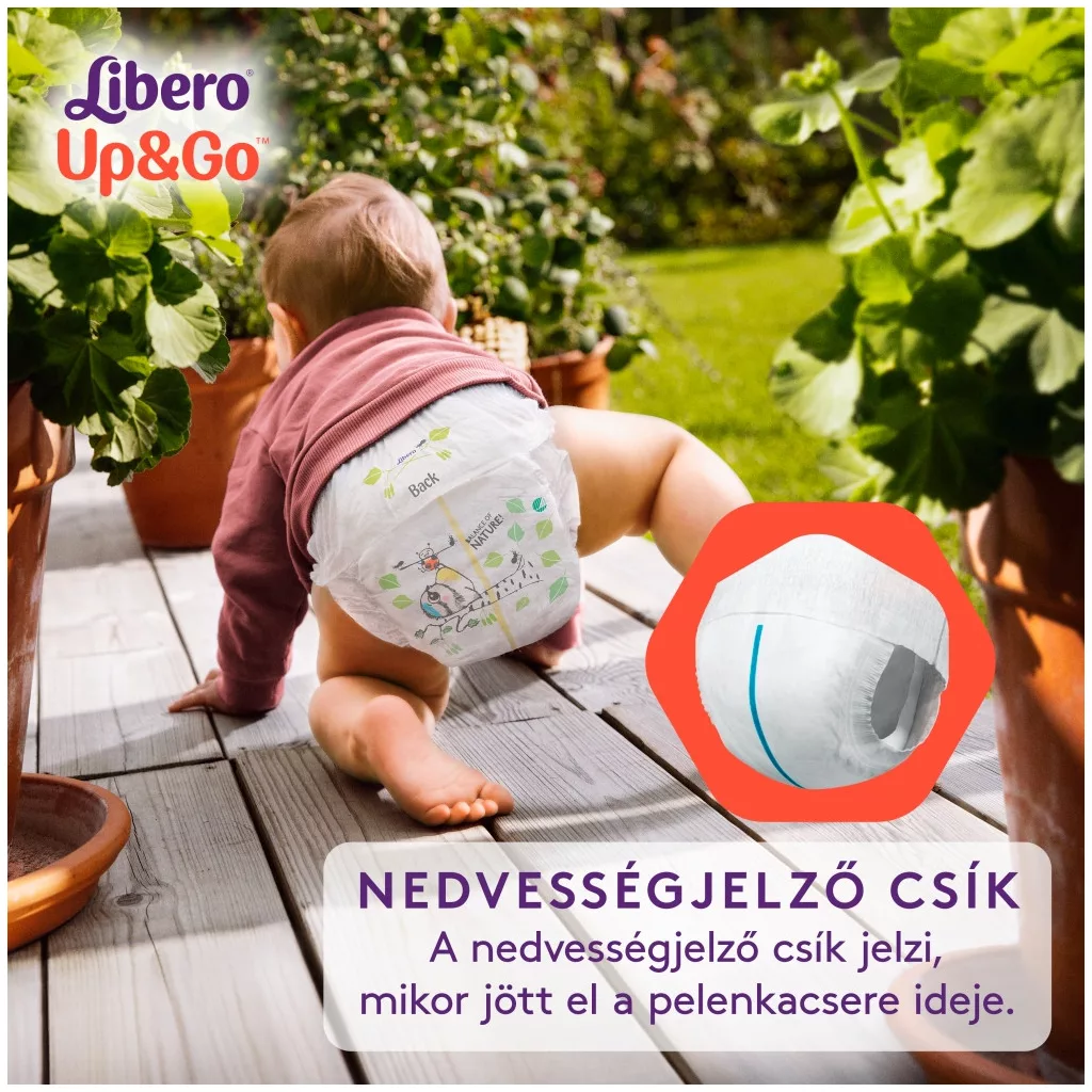 Libero Up&Go 8 bugyipelenka, 19-30 kg, HAVI PELENKACSOMAG 104 db