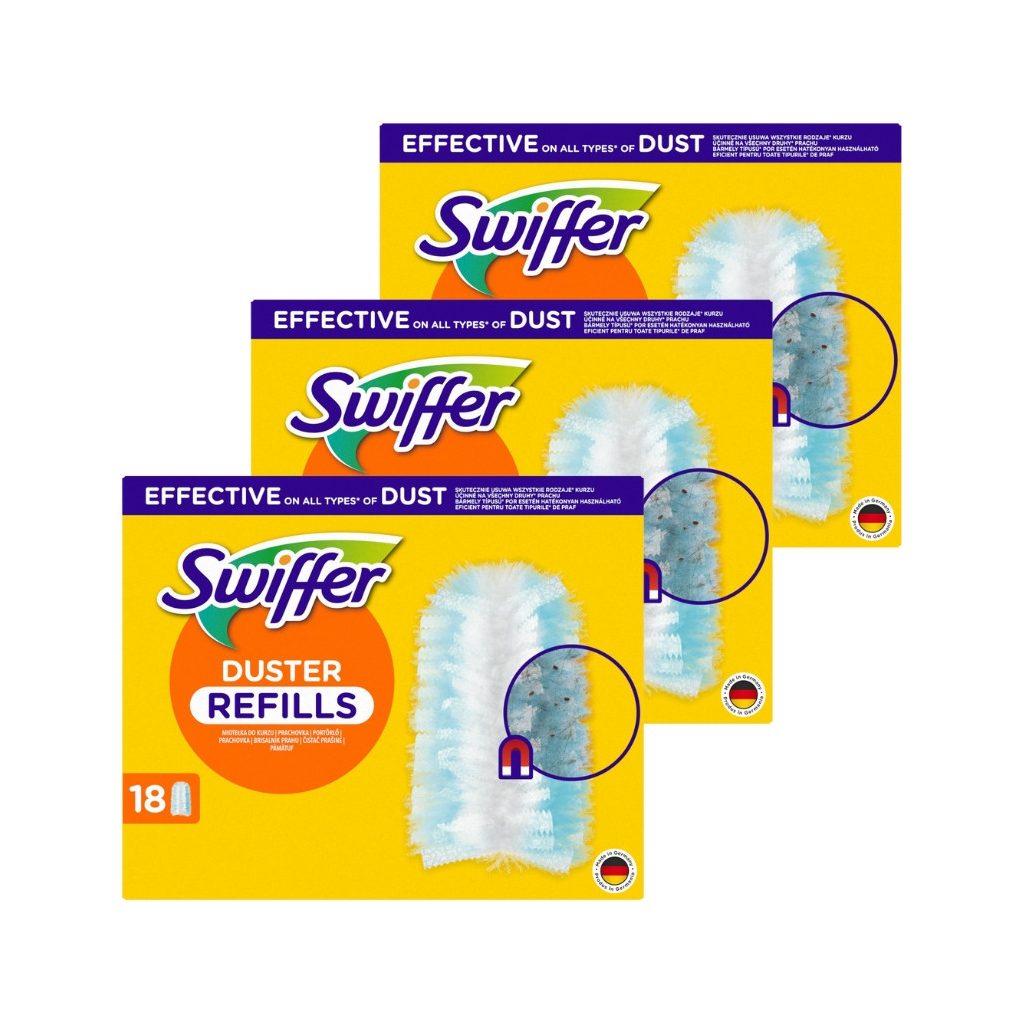 Swiffer Duster Portalanító Utántöltő Kefe (3x18 db)
