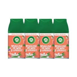   Air Wick Freshmatic Automata Légfrissítő spray utántöltő, Pezsgő őszibarack és sárgabarack (4x250 ml)