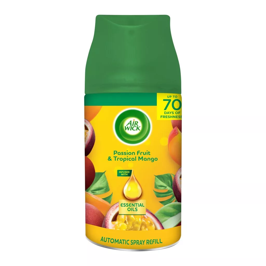 Air Wick Freshmatic Automata Légfrissítő spray utántöltő, Maracuja és trópusi mangó (6x250 ml)