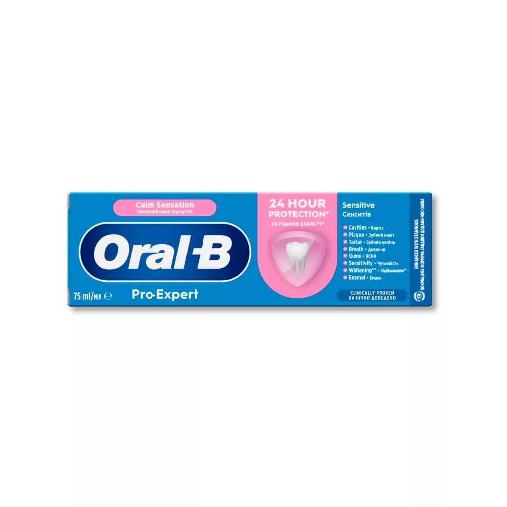 Oral-B Pro-Expert Sensitive Calm Sensation fogkrém (3x2x75 ml)