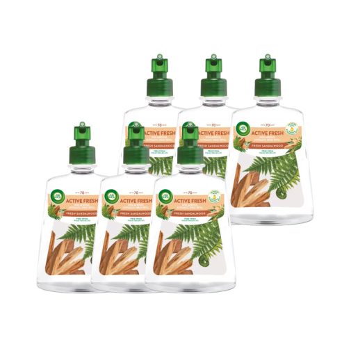 Air Wick Active Fresh utántöltő - Üde Szantálfa (6 db)
