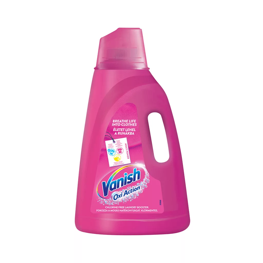 Vanish csomag színes ruhákhoz előkezelő spray-el (500 ml) és folteltávolító folyadékkal (3 l)