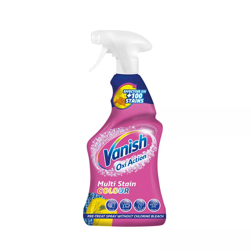 Vanish csomag színes ruhákhoz előkezelő spray-el (500 ml) és folteltávolító folyadékkal (3 l)