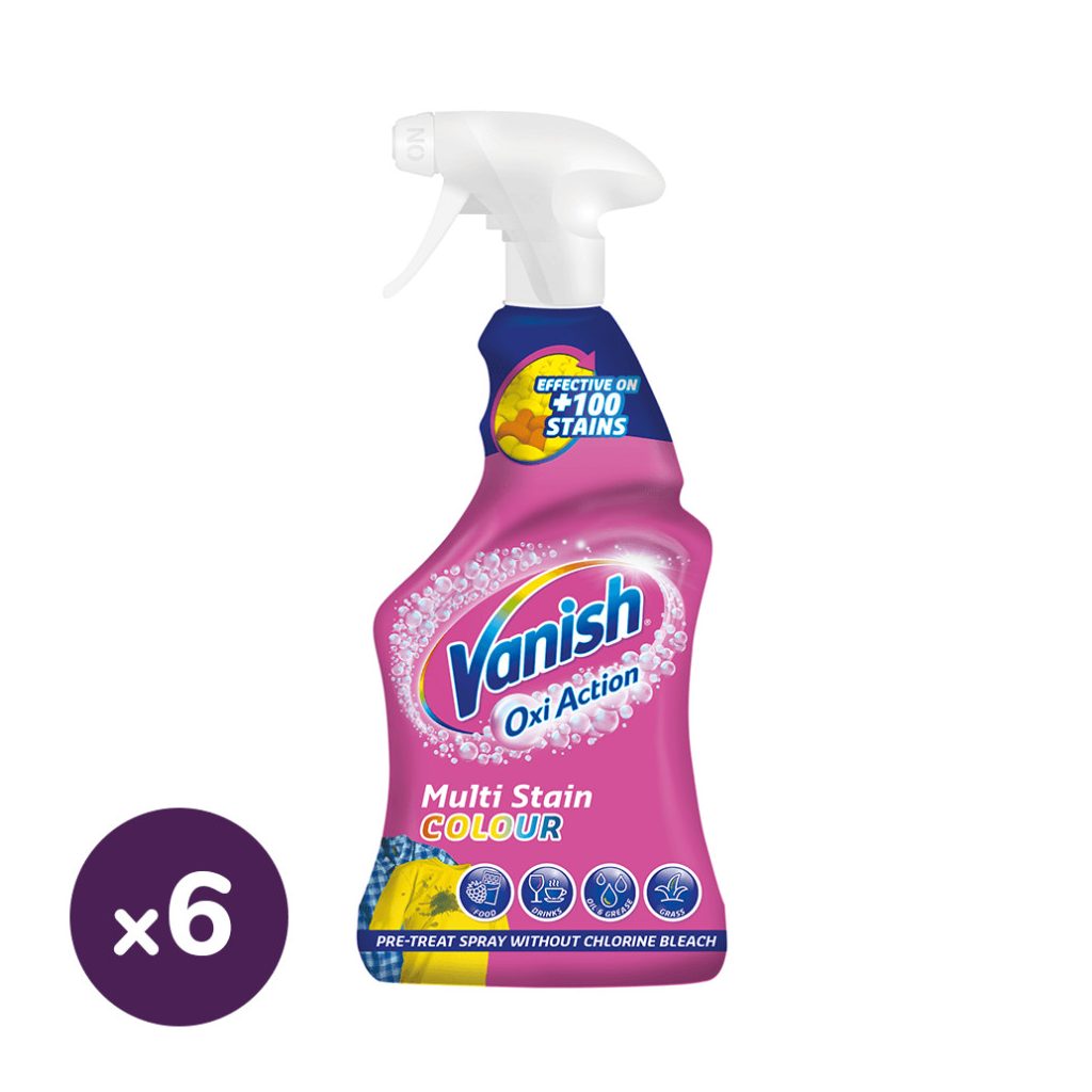 Vanish Oxi Action előkezelő spray (6x500 ml)