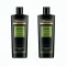 TRESemmé Flawless Waves sampon hullámos és göndör hajra (2x400 ml) + AJÁNDÉK hajturbán