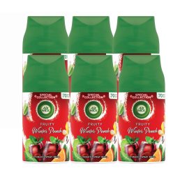   Air Wick Freshmatic Automata légfrissítő spray utántöltő, Gyümölcsös Téli Puncs (6x250 ml)