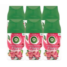   Air Wick Freshmatic Automata légfrissítő spray utántöltő, Rozé Pezsgő és Málna (6x250 ml)