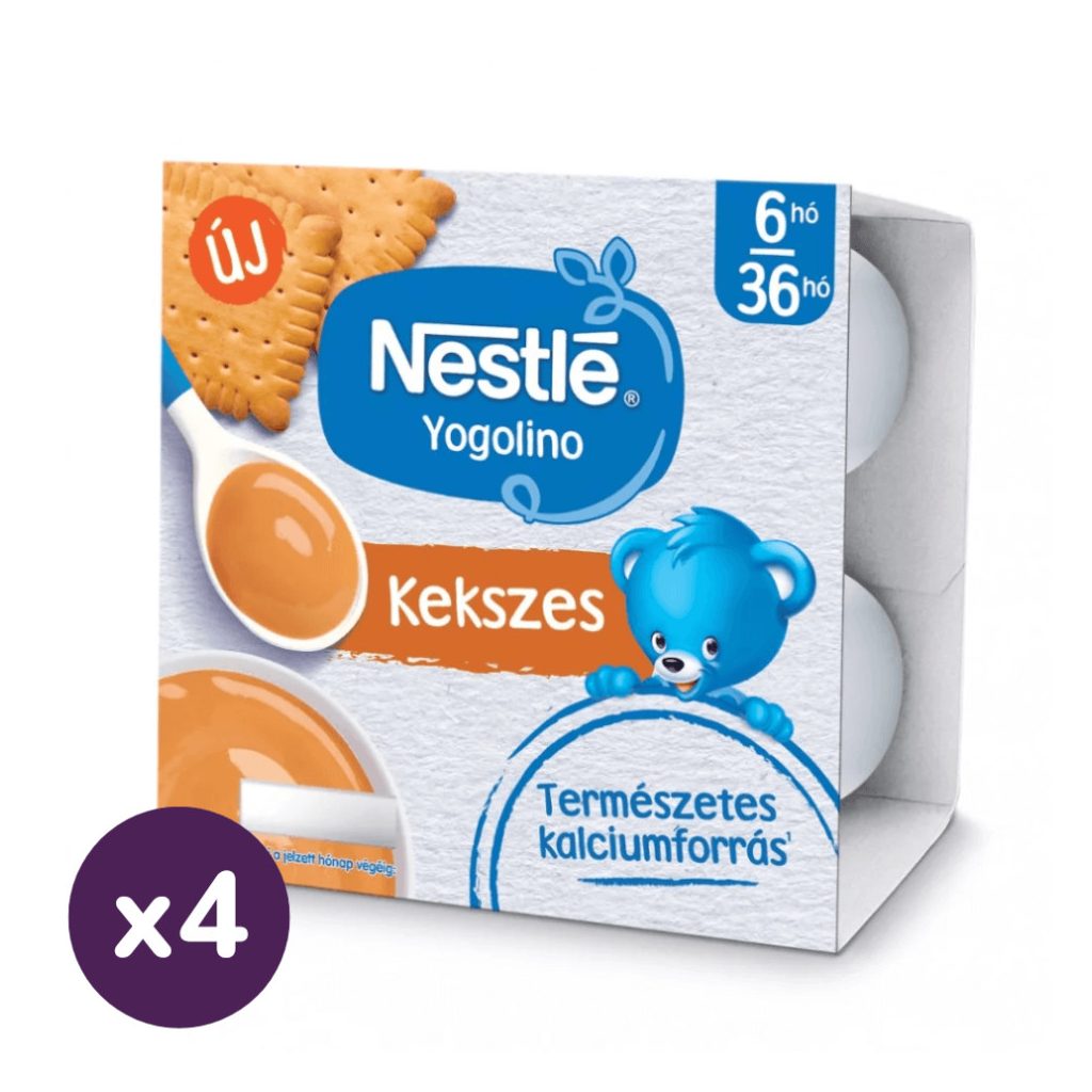 Nestlé Yogolino kekszes babapuding 6 hó+ (16x100 g)