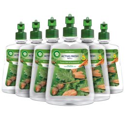   Air Wick Active Fresh Automata Légfrissítő spray utántöltő, Erdei tölgy és szantálfa (6x228 ml)