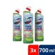 Domestos WC tisztító gél, lime fresh (3x700 ml)