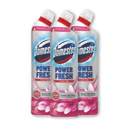 Domestos Power Fresh WC-gél Floral (3x700 ml)