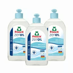 Frosch Zero % mosogatószer Ureával 3x500 ml