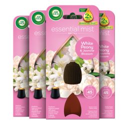   Air Wick Aroma Diffúzor utántöltő Fehér bazsarózsa és jázminvirág illat (4x20 ml)