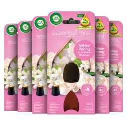   Air Wick Aroma Diffúzor utántöltő Fehér bazsarózsa és jázminvirág illat (6x20 ml)