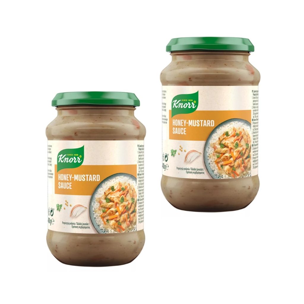 Knorr Üveges szósz Mézes-mustáros (2x400 g)