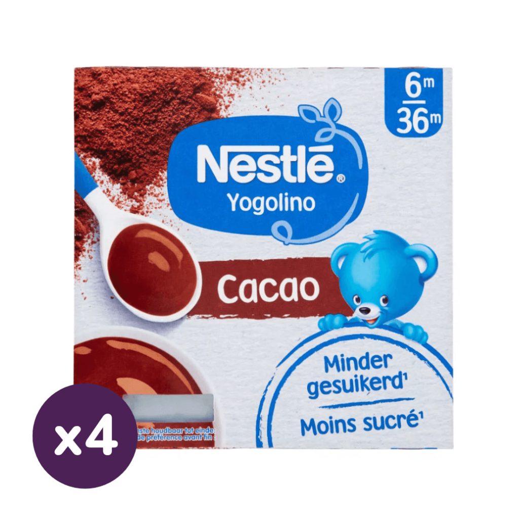 Nestlé Yogolino kakaós babapuding 6 hó+ (16x100 g)