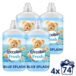 Coccolino Fresh Blue Splash öblítő 4x1702 ml (296 mosás)