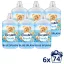 Coccolino Fresh Blue Splash öblítő 6x1702 ml (444 mosás)
