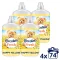 Coccolino Fresh Happy Yellow öblítő 4x1702 ml (296 mosás)
