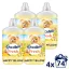 Coccolino Fresh Happy Yellow öblítő 4x1702 ml (296 mosás)