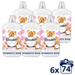   Coccolino Sensitive Romantic Rose öblítő 6x1702 ml (444 mosás)