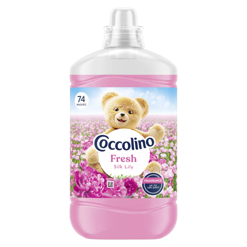 Coccolino Fresh Silk Lily öblítő 4x1702 ml (296 mosás)