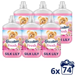 Coccolino Fresh Silk Lily öblítő 6x1702 ml (444 mosás)