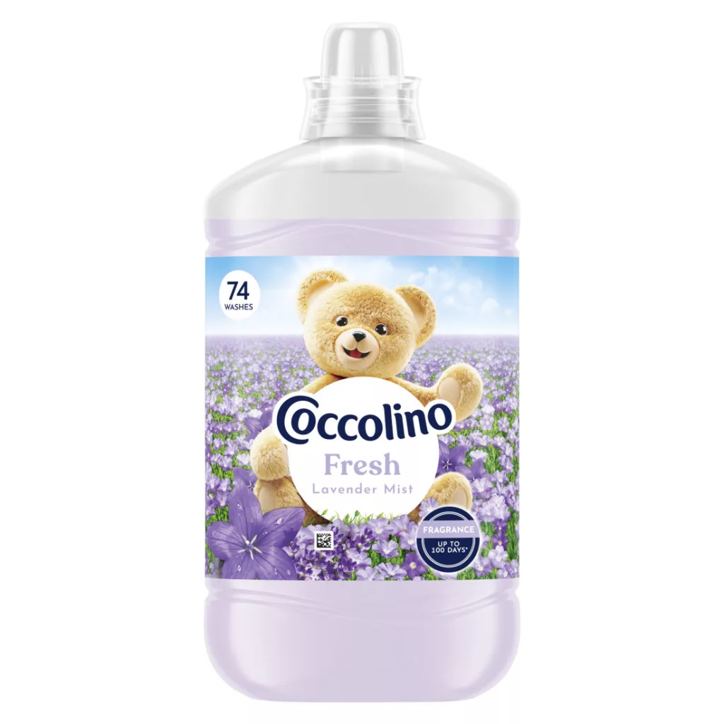 Coccolino Fresh Lavender Mist öblítő 4x1702 ml (74 mosás)
