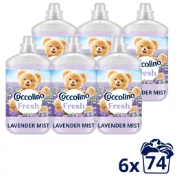   Coccolino Fresh Lavender Mist öblítő 6x1702 ml (444 mosás)