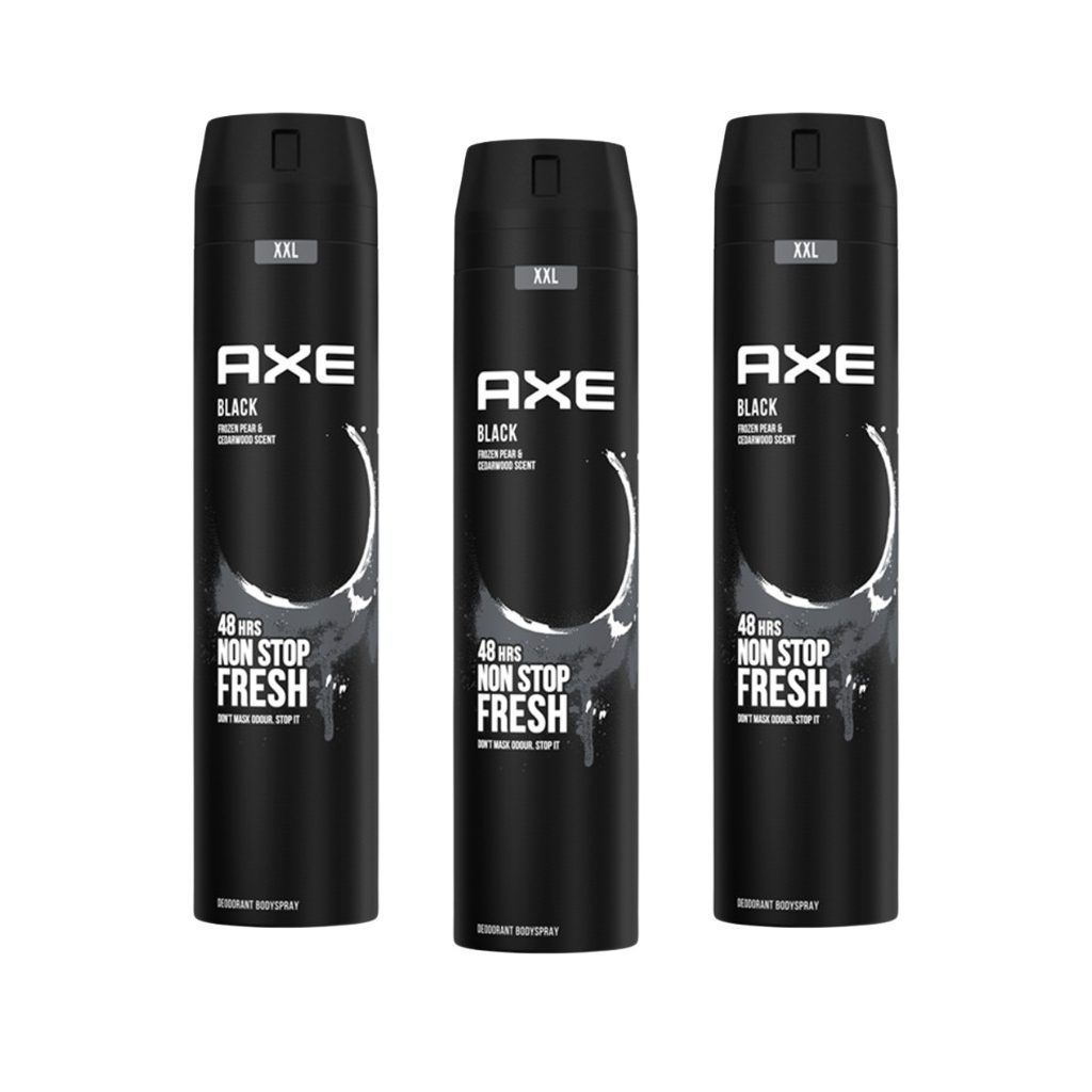 AXE Black dezodor (3x250 ml)