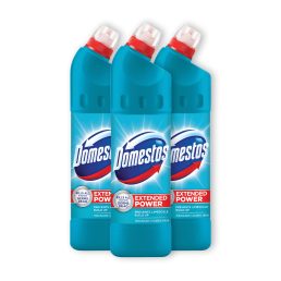   Domestos Extended Power fertőtlenítő hatású folyékony tisztítószer, atlantic (3x750 ml)
