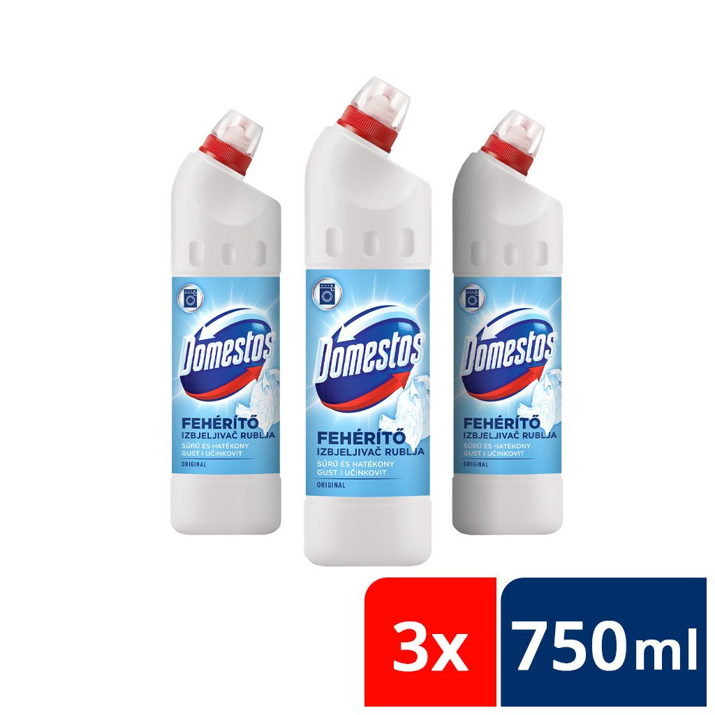 Domestos fehérítő (3x750 ml)