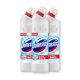 Domestos Extended Power fertőtlenítő hatású folyékony tisztítószer, white & shine (3x750 ml) + ajándék vileda