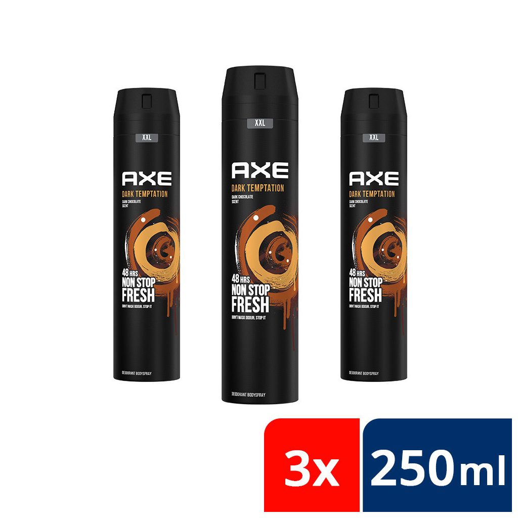 AXE deo Dark Temptation (3x250 ml)