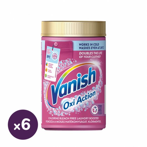 Vanish Oxi Action folteltávolító por (6x625 g)