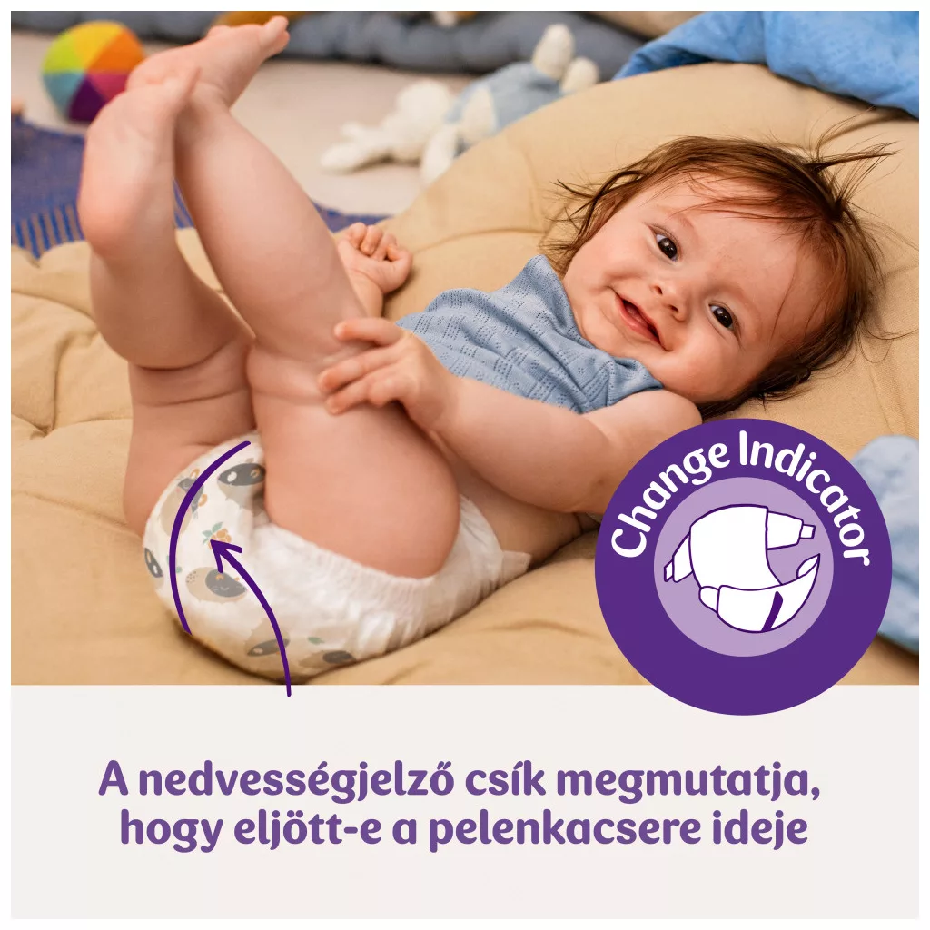 Libero Touch 3 pelenka, 5-8 kg,, HAVI PELENKACSOMAG 480 db + AJÁNDÉK plüss róka fejlesztőjáték
